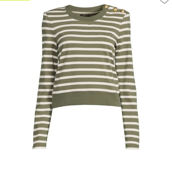 Veronica Beard Jeans striped top - Picture 1 of 7